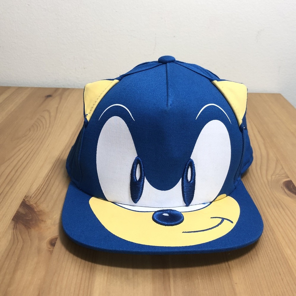 Sonic the Hedgehog Hat Adjustable Strap Blue